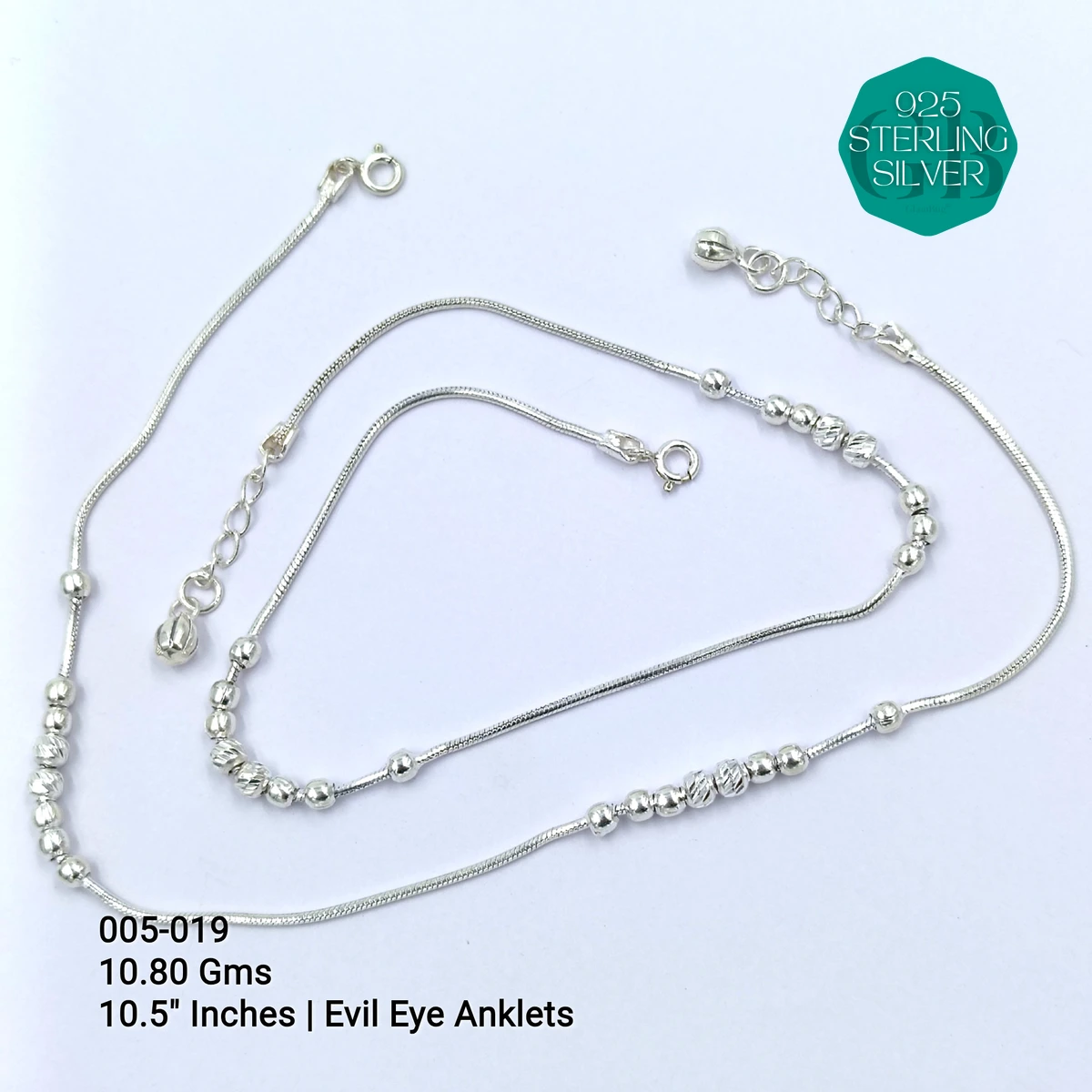 SNAKE EVIL EYE ANKLET - GB-005-019