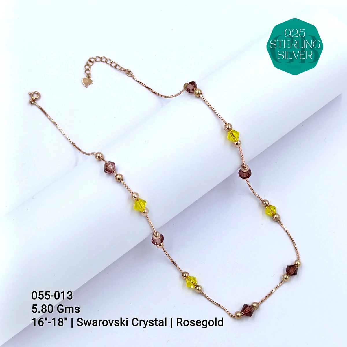 COLOURFUL SWAROVSKI CRYSTAL CHAINS - GB-055-013