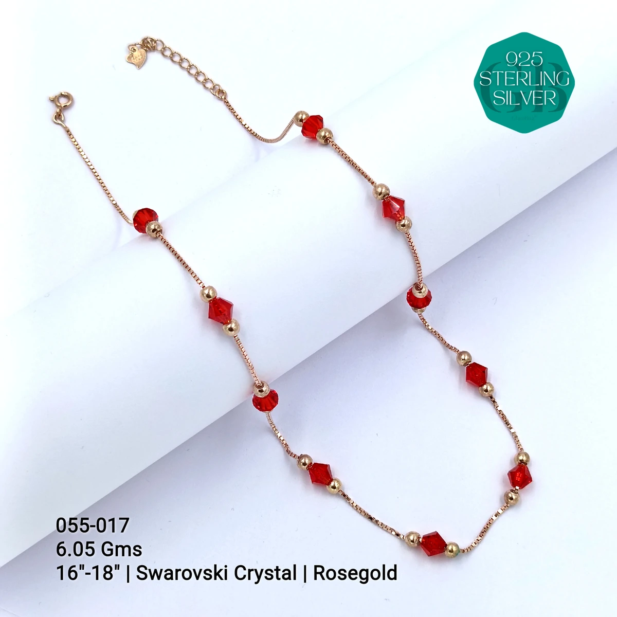 COLOURFUL SWAROVSKI CRYSTAL CHAINS - GB-055-017