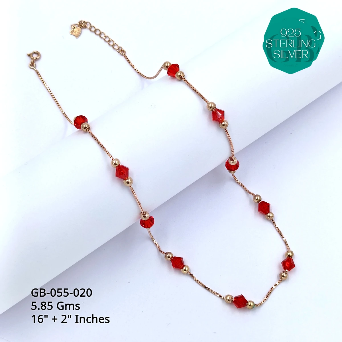 COLOURFUL SWAROVSKI CRYSTAL CHAINS - GB-055-020
