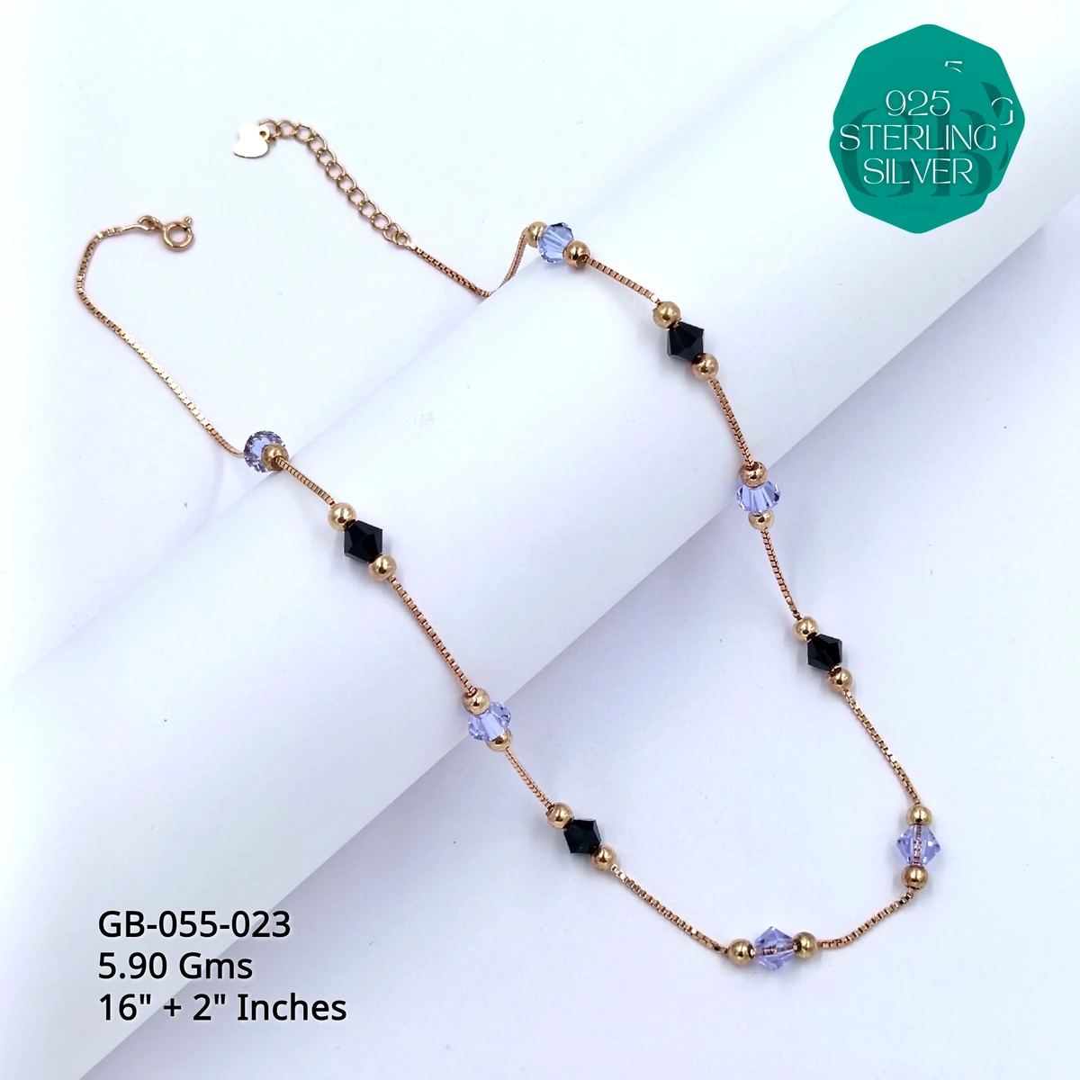 COLOURFUL SWAROVSKI CRYSTAL CHAINS - GB-055-023