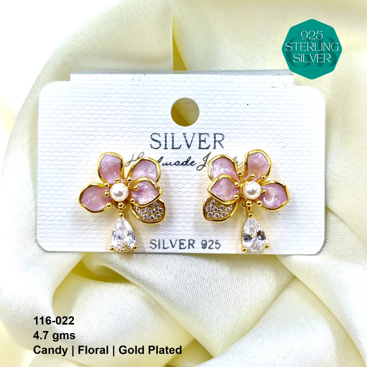 New Catalogue: Premium Candy Earrings in Gold — 25 Floral Designs