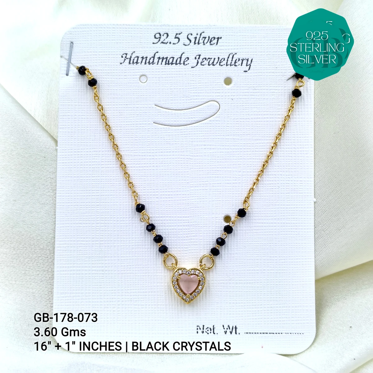 GOLD - SOLITAIRE MANGALSUTRA - GB-178-073