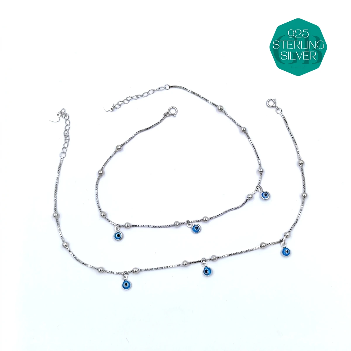 Wholesale 925 silver anklets