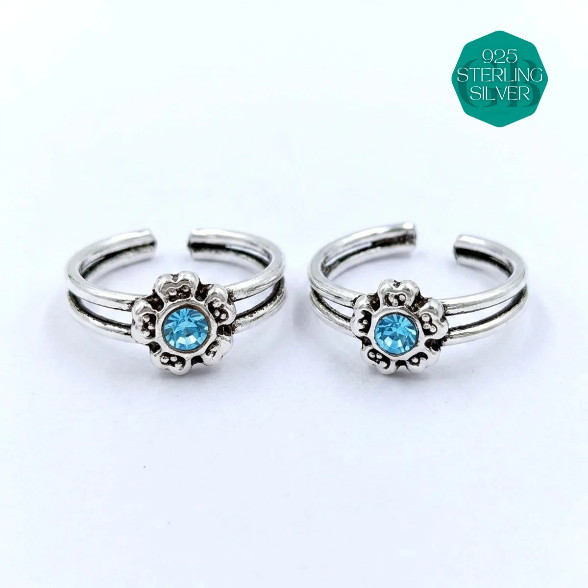 Wholesale 925 silver toe rings